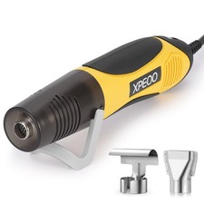 350W Mini Heat Gun for Crafting with 2 Nozzles,Hot Air Gun Dual Temp Settings...