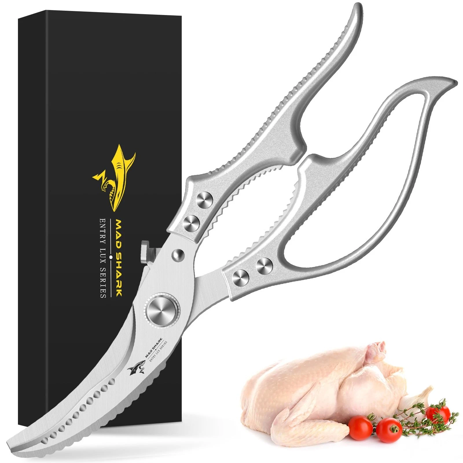 Heavy Duty Poultry Shears, Kitchen Shears with Slip Handle & Safety Lock, All...
Opens in a new wind