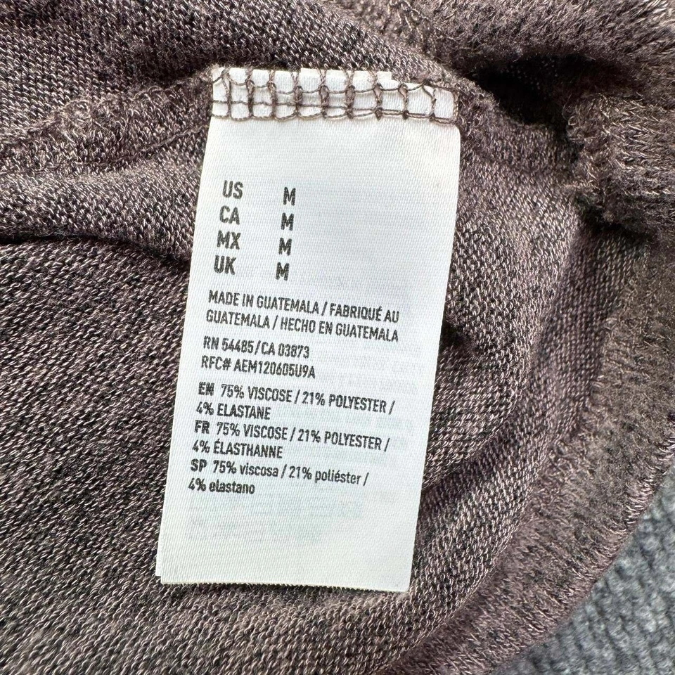 American Eagle Outfitters Dress Womens M Gray Marl Turtleneck Long Sleeve Tunic - Image 4 of 4