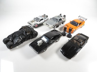 1:24 Jada Toys / Welly Film Autos Konvolut Knight Rider Fast Furious Back to Fut