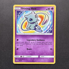 Pokémon Shining Mew 40/73 Shining Legends Shiny Holo Rare Basic Card English