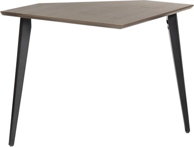 Gator Frameworks Elite Corner Desk Section - Dark Walnut Brown