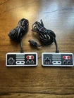 VINTAGE 3RD PARTY NES CONTROLLER PAIR - TURBO BUTTONS & ROUNDED EDGE