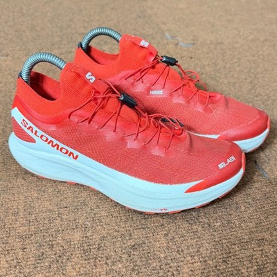 Salomon S/Lab Pulsar 2 Red Trail Running Shoes Womens 7 Mens 6 472201 Matryx B+
