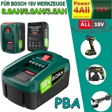 Per Bosch batteria 18 V PBA 18 V 8,0 Ah Power For All Alliance Li-ion PSB PSR strumento