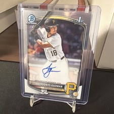 Adonys Guzman 2025 Bowman Chrome Draft #CPA-AG Auto 1st RC