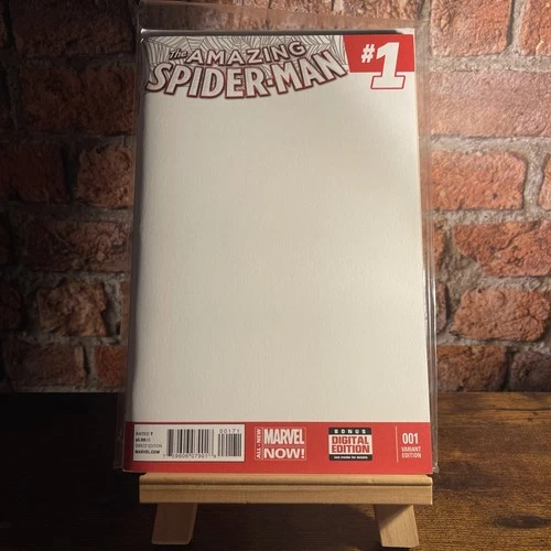 The Amazing Spider-Man #1 Blank Sketch Variant Key Marvel comic 1st Cindy Moon