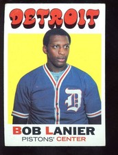 1971/1972 Topps Basketball Card #63 HOFER Bob Lanier Rookie. rookie card picture