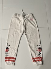 Gap Disney; Mickey Minnie Mouse Girls Sweatpants White