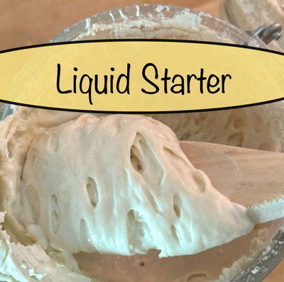 Liquid Sourdough Starter Verified Live FRESH  - Ships in a Glass Jar