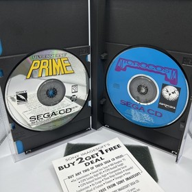 Ultraverse Prime / Microcosm - Sega CD Complete TESTED CIB with Reg Card