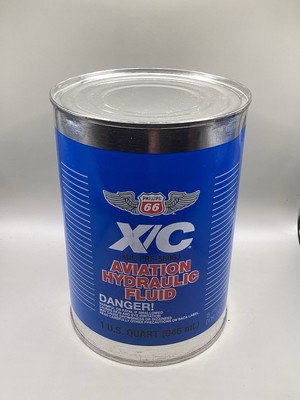 MIL-PRF-5606J PHILLIPS 66 X/C AVIATION HYDRAULIC FLUID OIL  1 QUART W/Certs