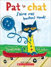 Pat Le Chat: j'Aime Mes Boutons Ronds (French Edition) - paperback Litwin, E...