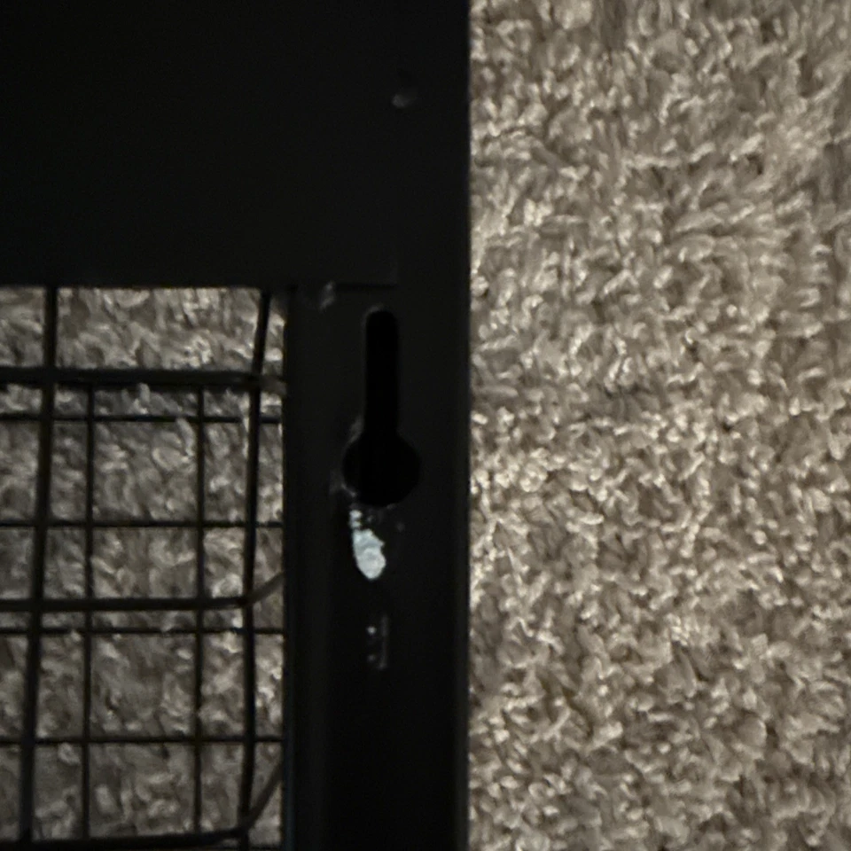 Large Arched black metal wall Mounted organizer - Image 4 of 4