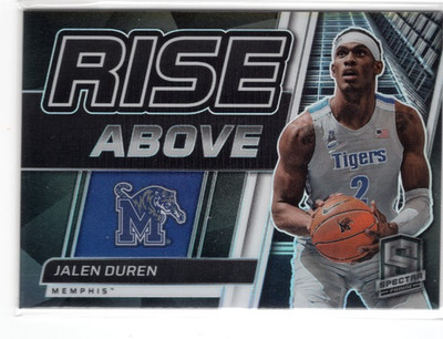 2022-23 Chronicles Spectra Draft Jalen Duren #RA-JDU Rise Above