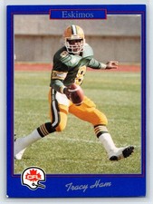 1991 JOGO CFL Tracy Ham Edmonton Eskimos #1