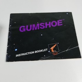 Gumshoe NES Nintendo 1986  5 SCREW w/ Manuel & Sleeve - Tested - Free Shipping 