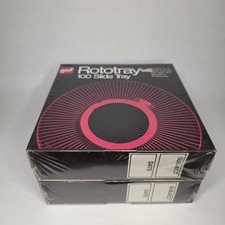 GAF Rototray 100 Slide Tray, 2 boxes sealed-2x2 Slides for GAF/Sawyers Projector