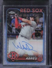 2024 Topps Chrome Logofractor Wilyer Abreu Auto Autograph RC Rookie 