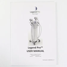 2019 Lumenis Legend Pro System User Manual Guide 11600510U