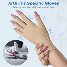 Compression Arthritis Gloves Support for Women  Men, Relieve Pain  Swelling