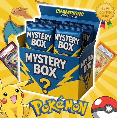 Pokemon Mystery Box  SEALED BOOSTER PACKS! BIG Chases! RARES! | eBay