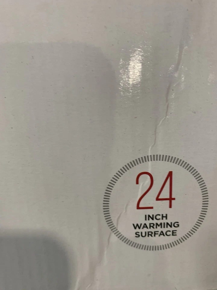 Nuevo En Caja Chef Man Bandeja Calentadora Eléctrica Larga Mantiene los Alimentos Calientes Durante Tiempo Extendido Foto 4 de 4