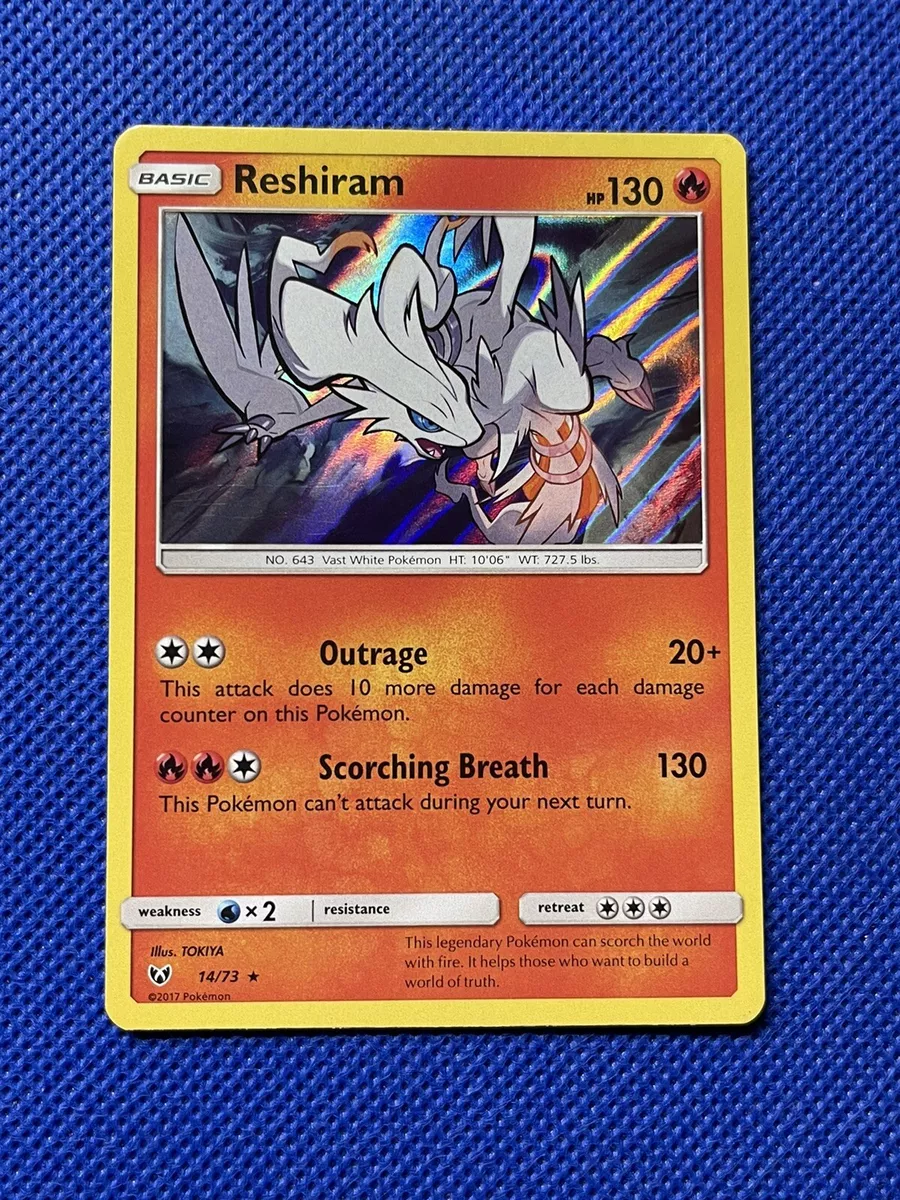 Reshiram, Zekrom & Kyurem - 3 Card Holo Pokémon Set, Legendary Rare Pokémon  NM