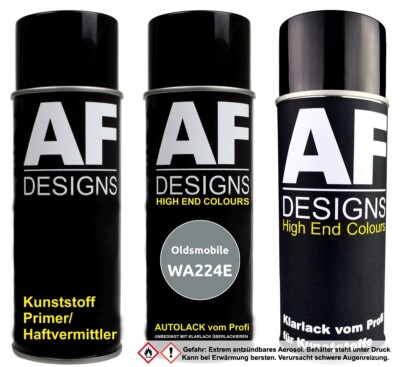 Kunststoff Spraydosen Set für Oldsmobile WA224E Generic Medium Gray Stoßstange