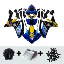 For Yamaha Shark Blue ABS Fairings Bodywork Kits 07 08 YZF R1 2007 2008 Cowling