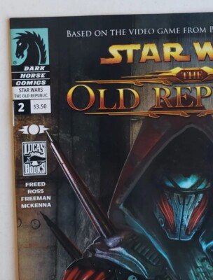 Star Wars The Old Republic #2 Cover Featuring Darth Marr Dark