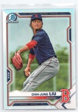 2021 Bowman Draft #BDC-190 Chih-Jung Liu Refractor