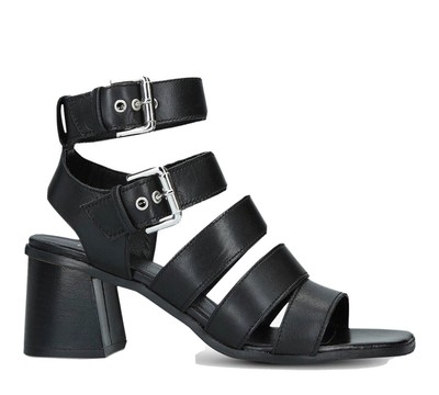 carvela black sandals
