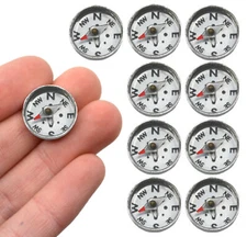 Basic Plotting Compass, Pack of 10, 0.6" Diameter (16mm) - Eisco Labs