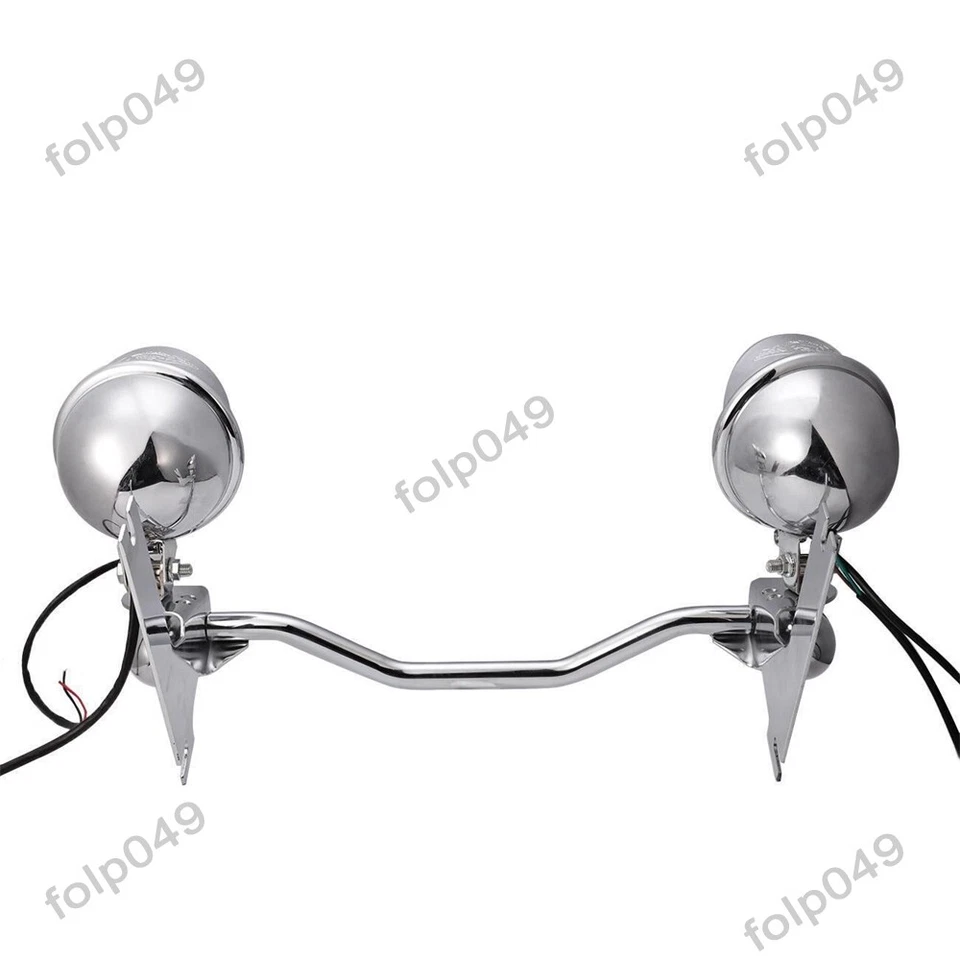 Spot Fog Passing Turn Signal Light Bar For 1994-2013 Harley Davidson Road King - Image 2 of 4