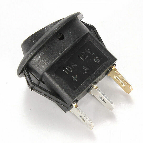 20x Blue Green Yellow Red LED Dot Light 12V Car Auto ON/OFF Toggle ...