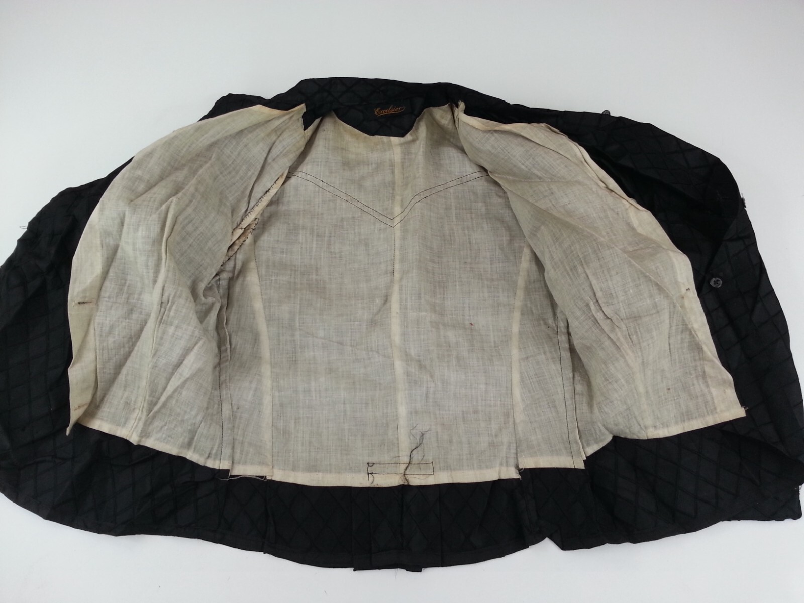 Antique Long Sleeve Button Down Jacket Excelsior … - image 4