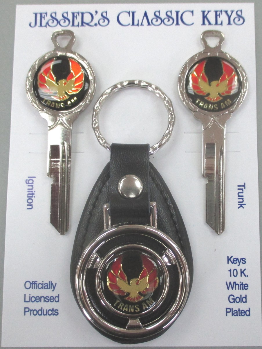 Pontiac TRANS AM B46J T/A Deluxe Classic White Gold Key Set 1970
