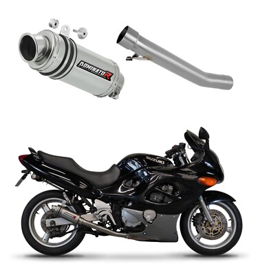 GSXF 600 1998 - 2006 Exhaust Silencer Muffler GP1 DOMINATOR