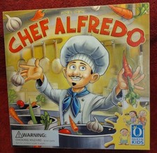 2015 QUEEN GAMES "CHEF ALFREDO" GAME COMPLETE -------RARE!!!