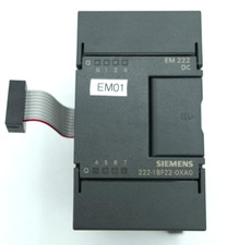 Siemens German 6ES7 222-1BF22-0XA0 EM222 DC Output Module 24VDC E-Stand: 0.3 (MJ