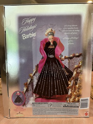 Mattel 1998 Happy Holidays Barbie Doll Special Edition New In Box