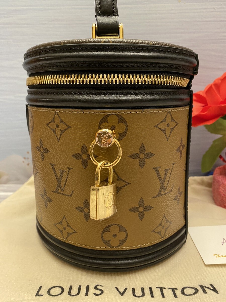 🌸Louis Vuitton Monogram Reverse Canvas Black Cannes Purse (FL4178