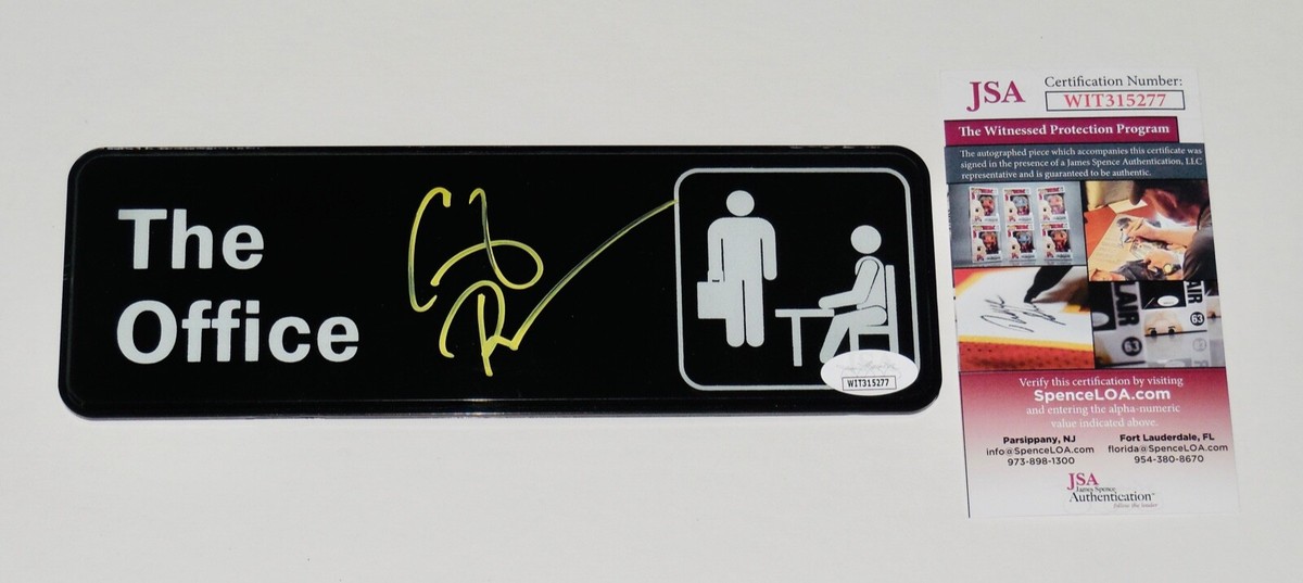 CRAIG ROBINSON AUTOGRAPHED DOOR SIGN (THE OFFICE - DARRYL PHILBIN