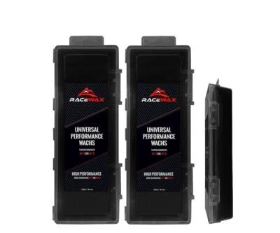 RaceWax Universal Wachs BLACK EDITION Ski Langlauf Snowboard All IN ONE Wax 500g