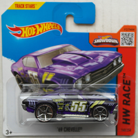 Hot Wheels 1969 Chevy Chevrolet Chevelle Violett-Transparent Hw Race Neu/Ovp ´69