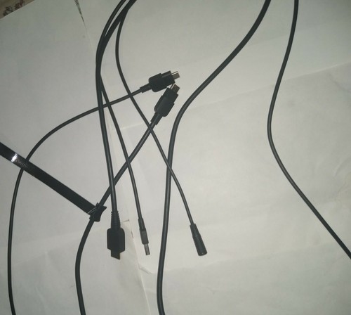 Mini HDMI, USB C To HDMI, USB, to unknown circular female type plugin 6ft new - Picture 5 of 12