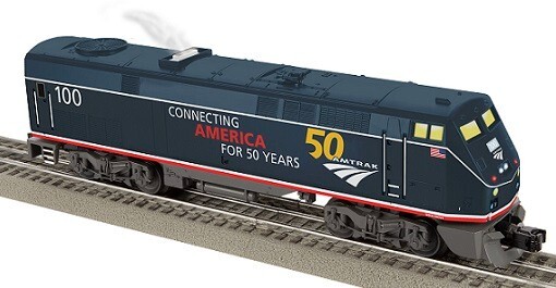 Lionel LionChief Plus 2.0 O Gauge Amtrak Genesis #100 Diesel Locomotive 2234010