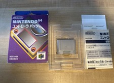 Authentic OEM Nintendo Nintendo64 N64 Controller Pak NUS-004 CIB rare