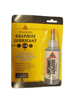 AGS MR. Zip Powdered Graphite Lubricant 1.13 OZ. #MZ-5 NEW | eBay